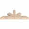 Ekena Millwork Saratoga Smooth Timber Gable Bracket, Douglas Fir, 60"W x 25"H x 5 1/2"D x 5 1/2"F, 10/12 Pitch GBW060X25X0606SAR00SDF - alternate 3